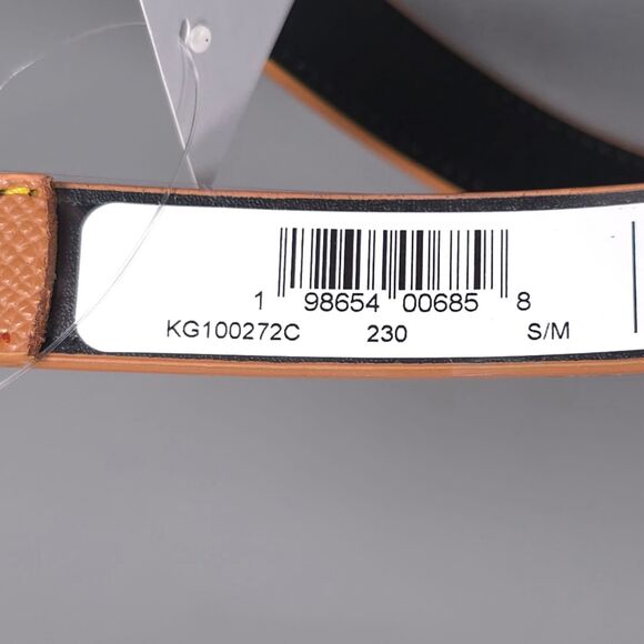 KURT GEIGER Women’s New Belt Leather Eagle Head S/M Camel Rainbow KG100272C-230 main image 13